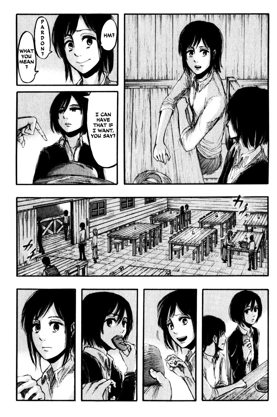 Attack on Titan manga, chapter 16, page 9 of 32
