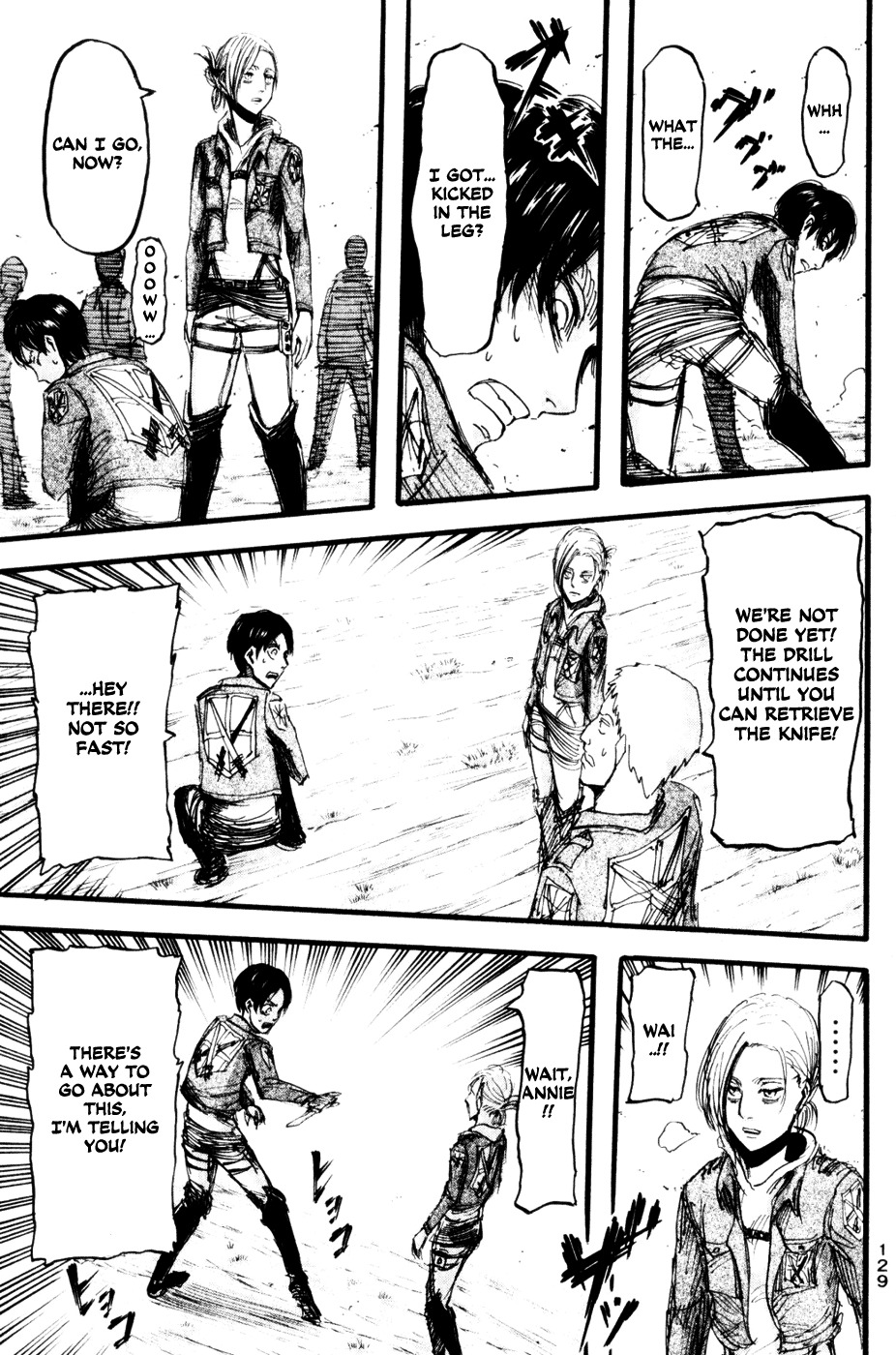 Attack on Titan manga, chapter 17, page 11 of 34