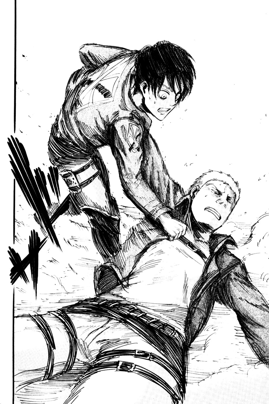 Attack on Titan manga, chapter 17, page 2 of 34