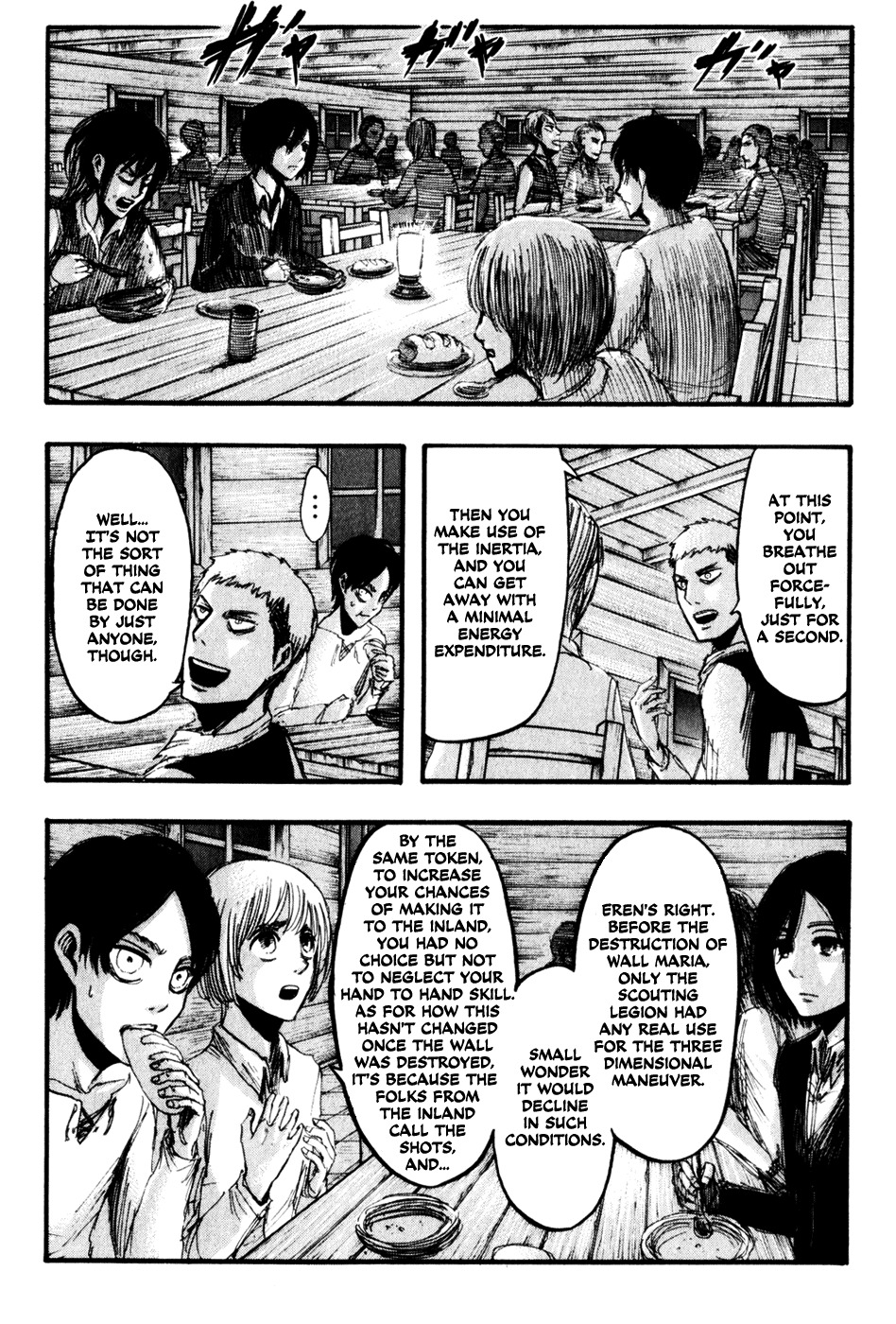 Attack on Titan manga, chapter 17, page 20 of 34