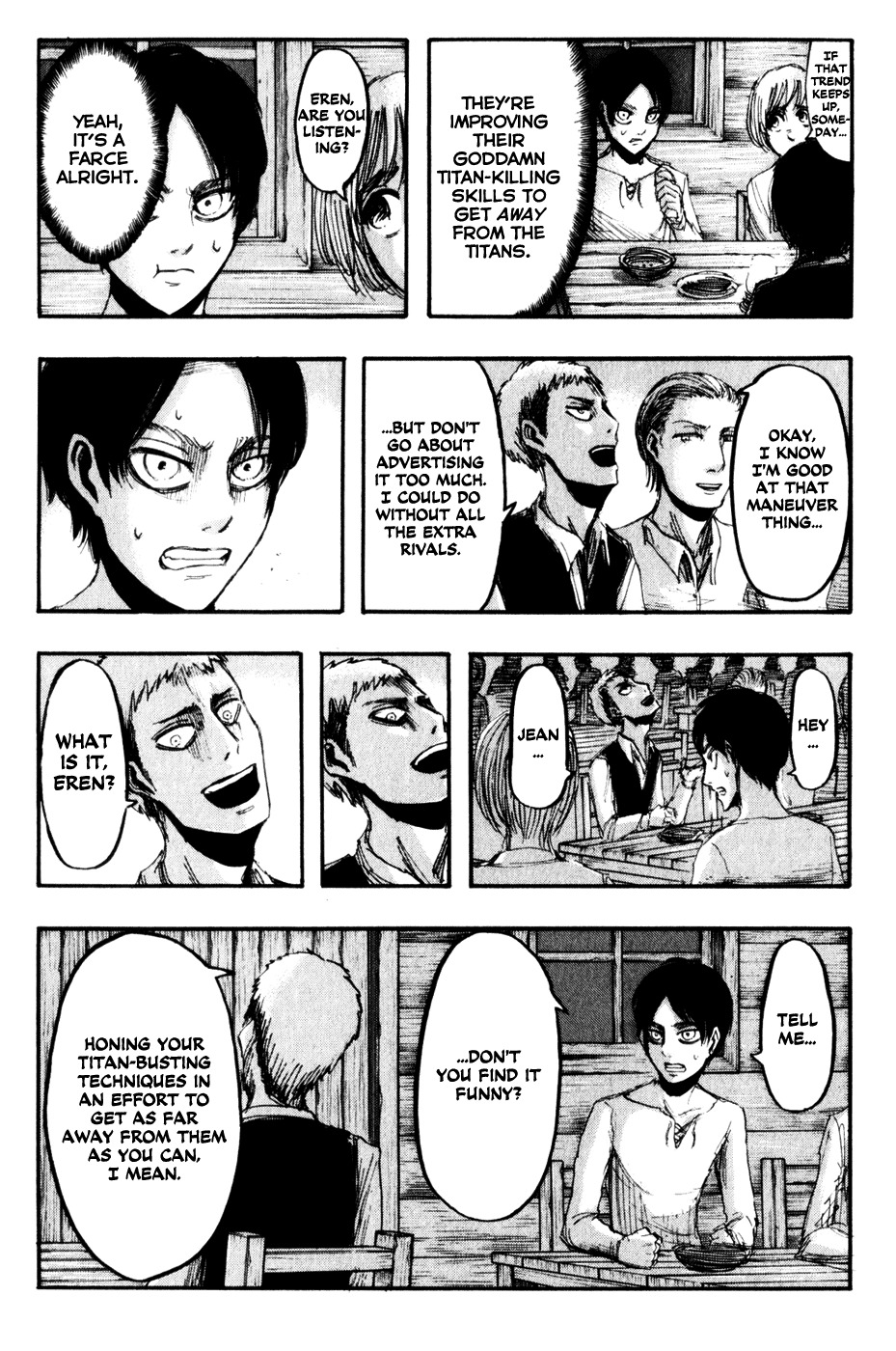 Attack on Titan manga, chapter 17, page 21 of 34