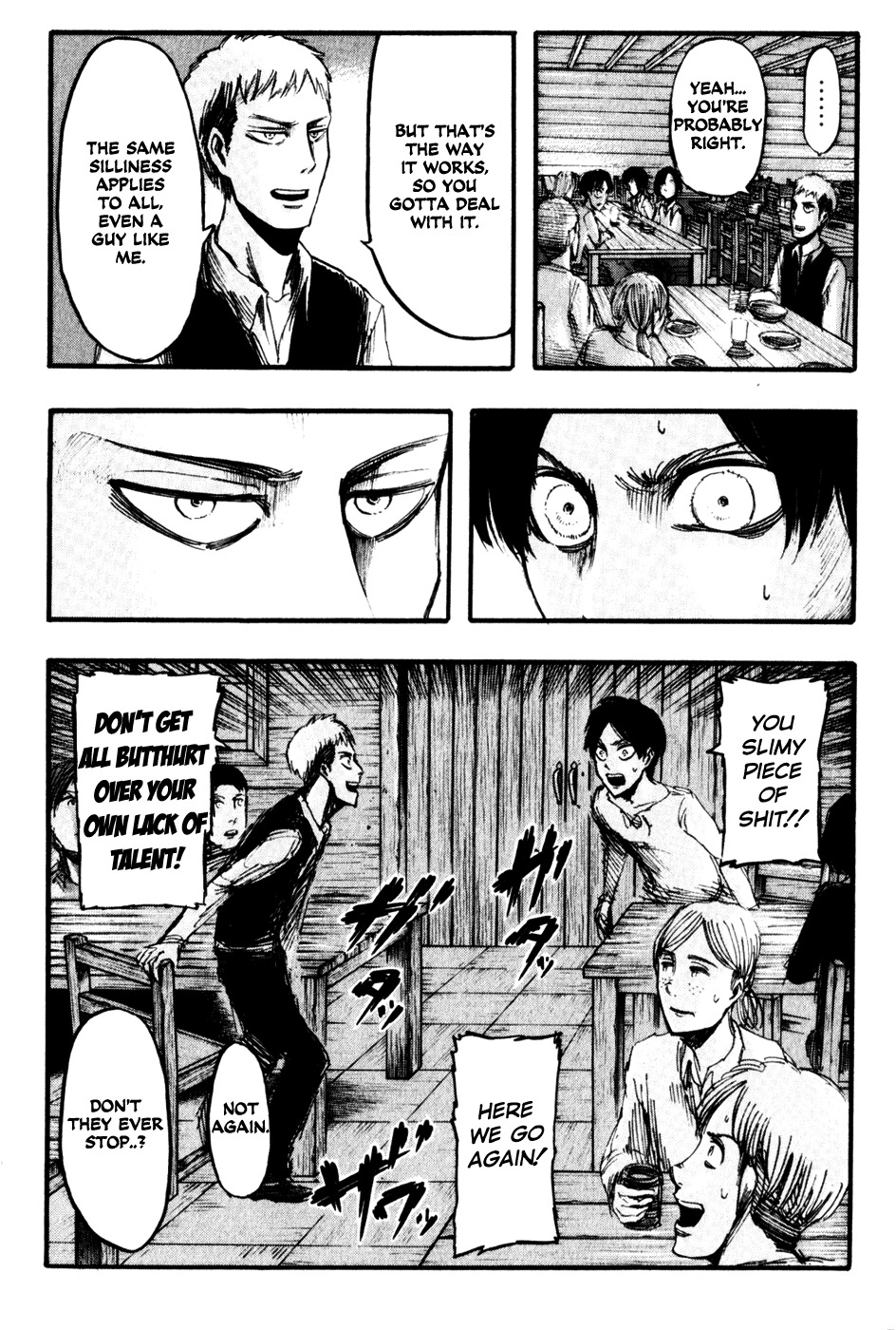 Attack on Titan manga, chapter 17, page 22 of 34