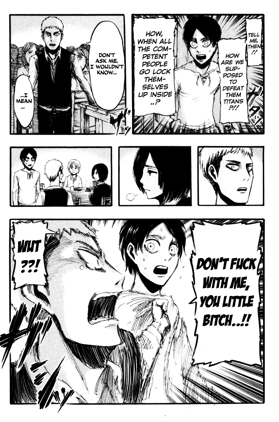 Attack on Titan manga, chapter 17, page 23 of 34