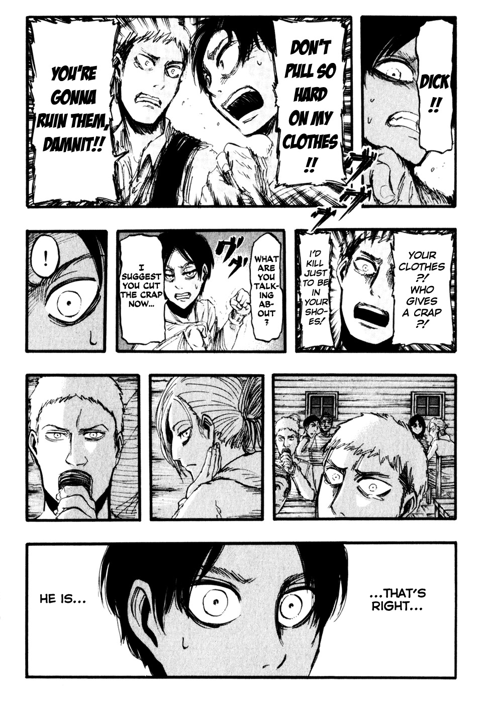Attack on Titan manga, chapter 17, page 24 of 34