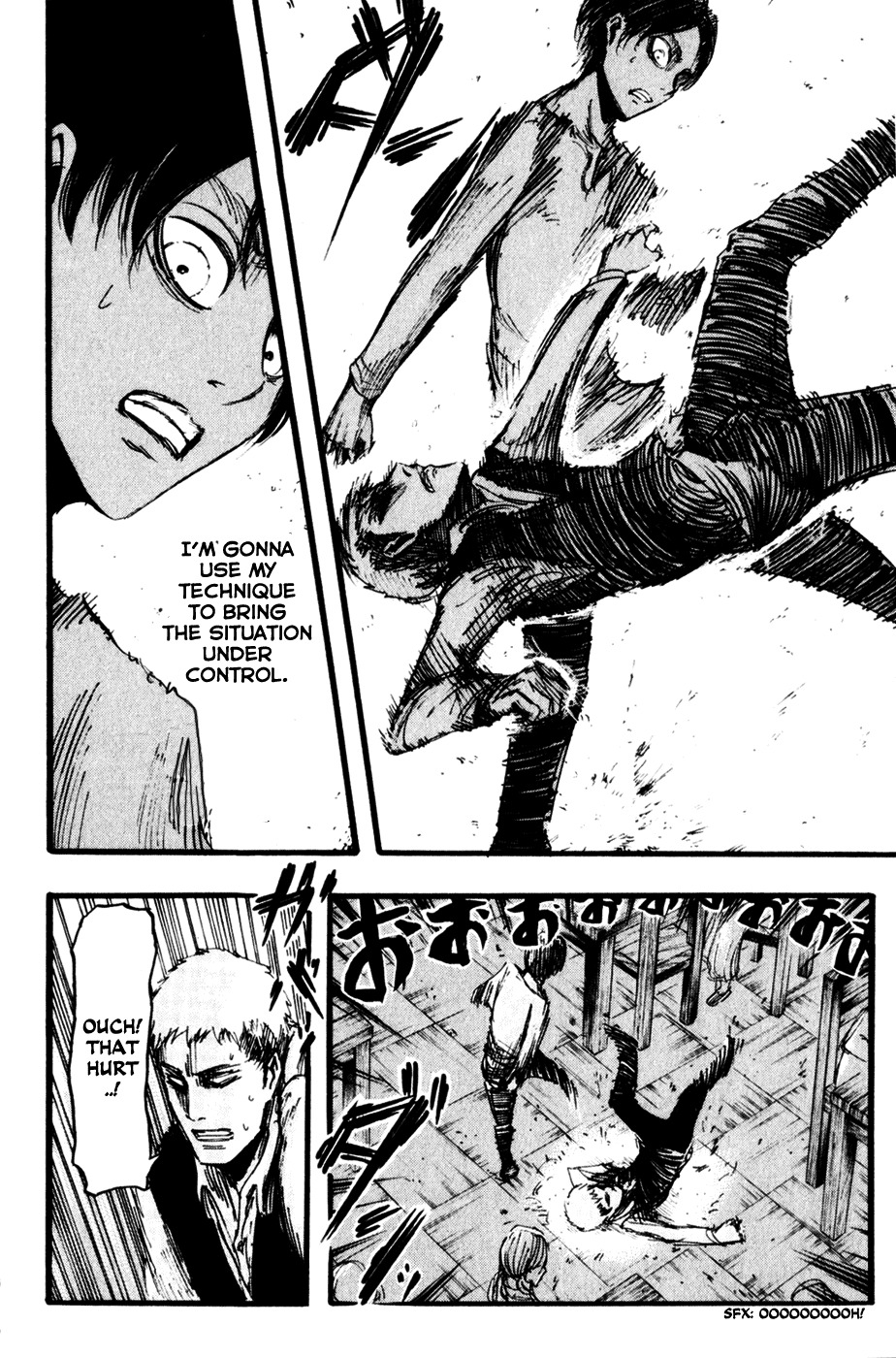 Attack on Titan manga, chapter 17, page 26 of 34