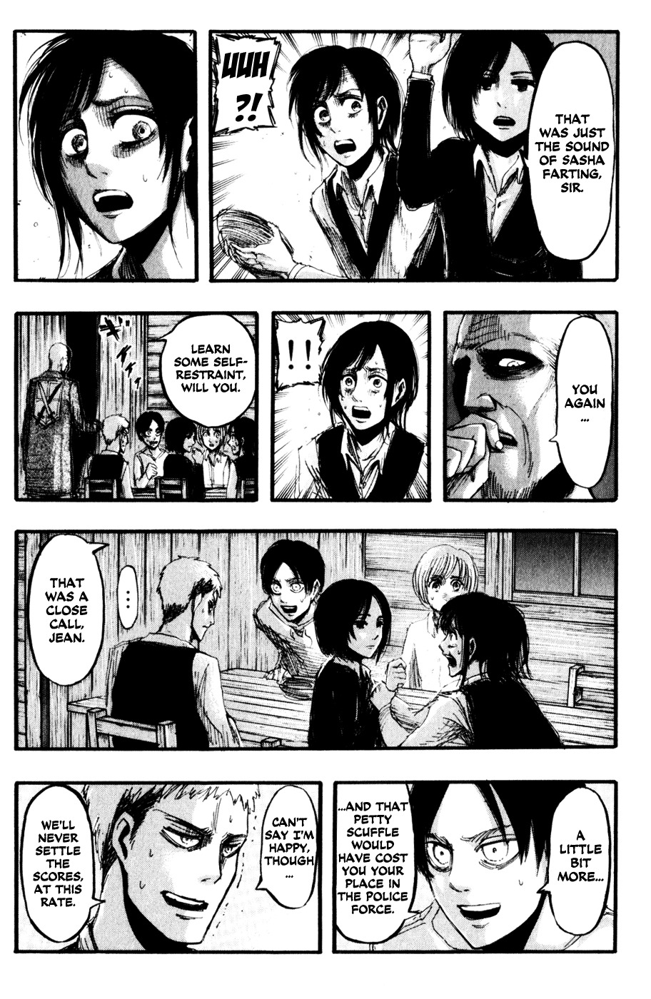 Attack on Titan manga, chapter 17, page 29 of 34