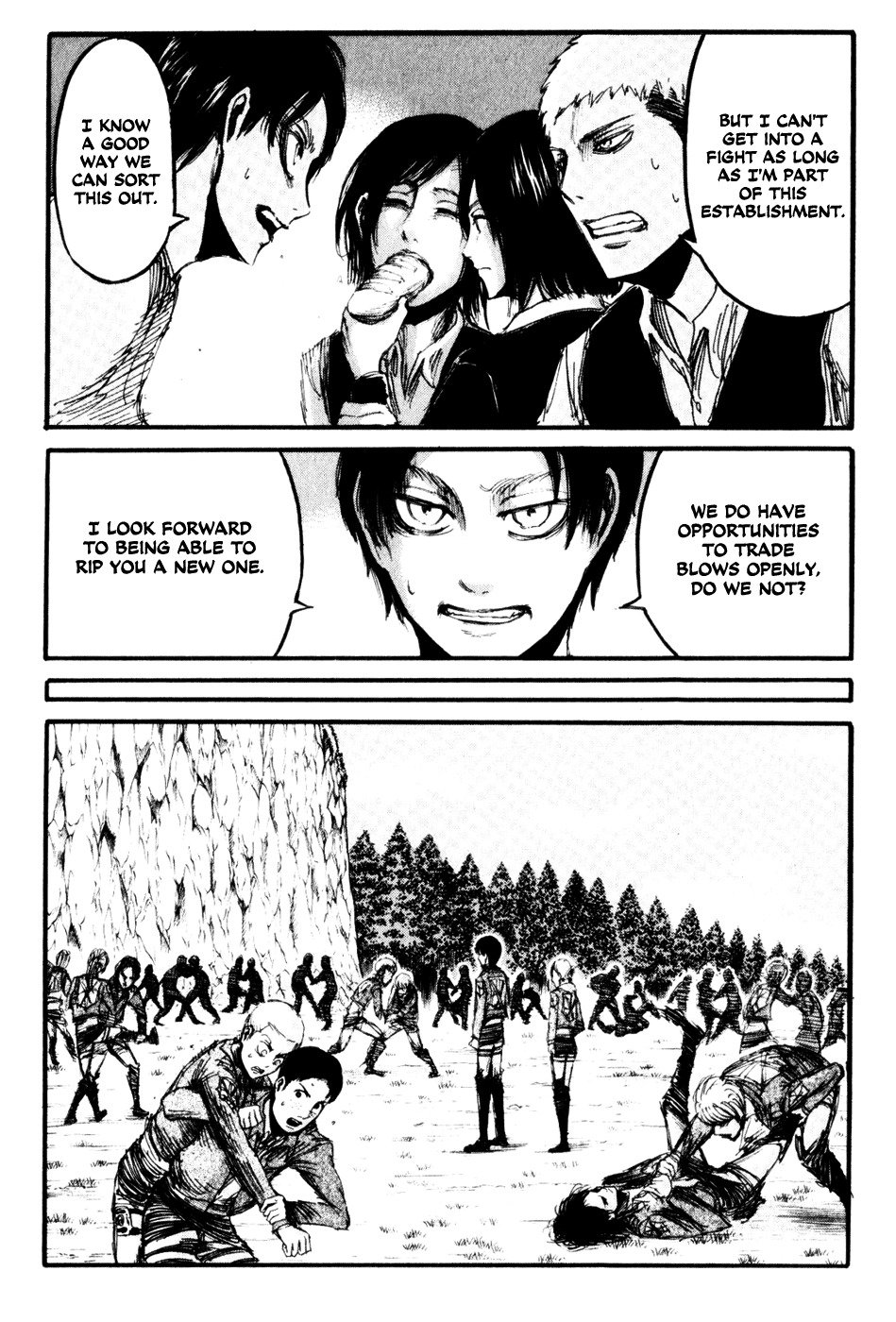 Attack on Titan manga, chapter 17, page 30 of 34