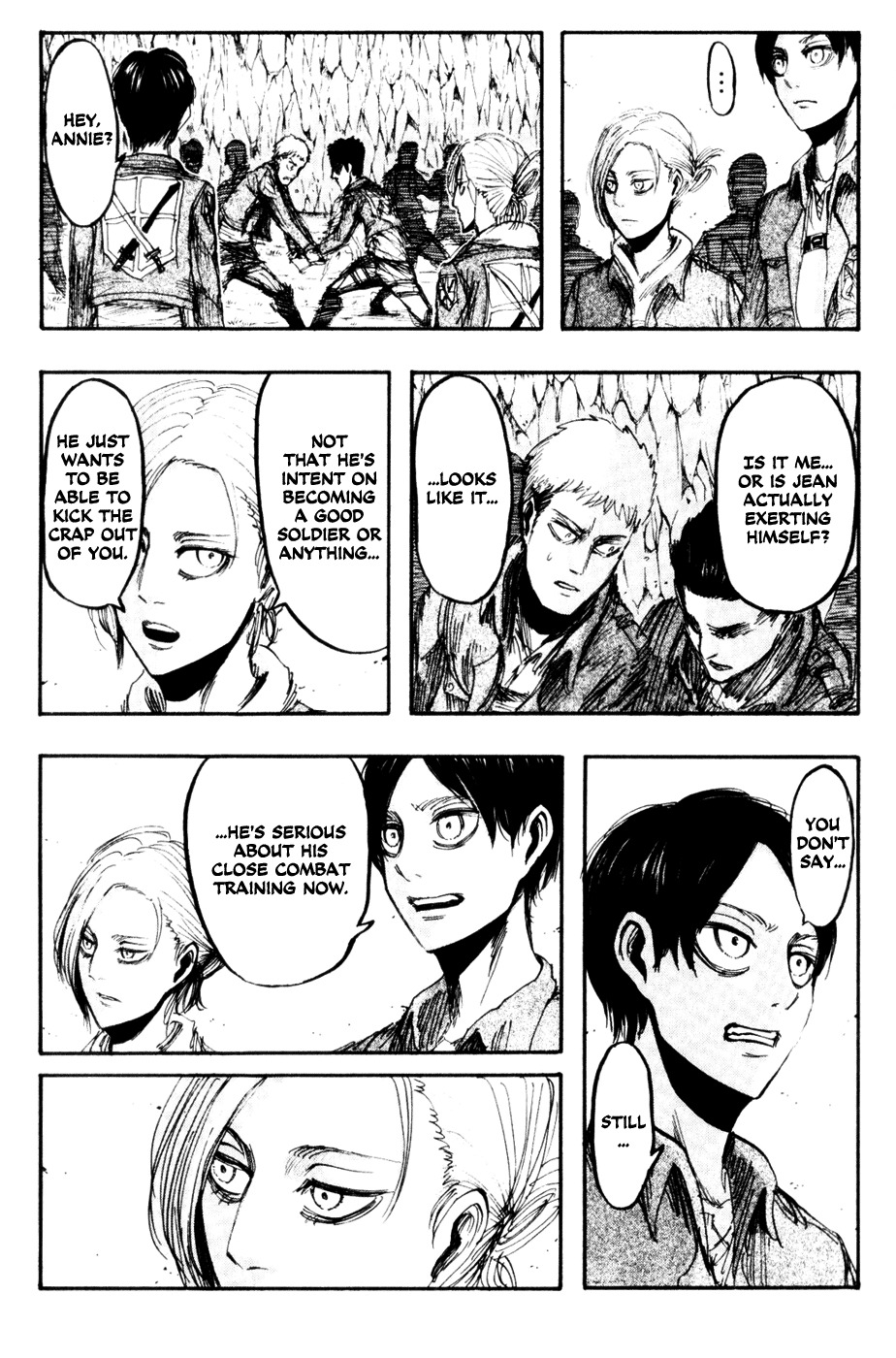 Attack on Titan manga, chapter 17, page 31 of 34