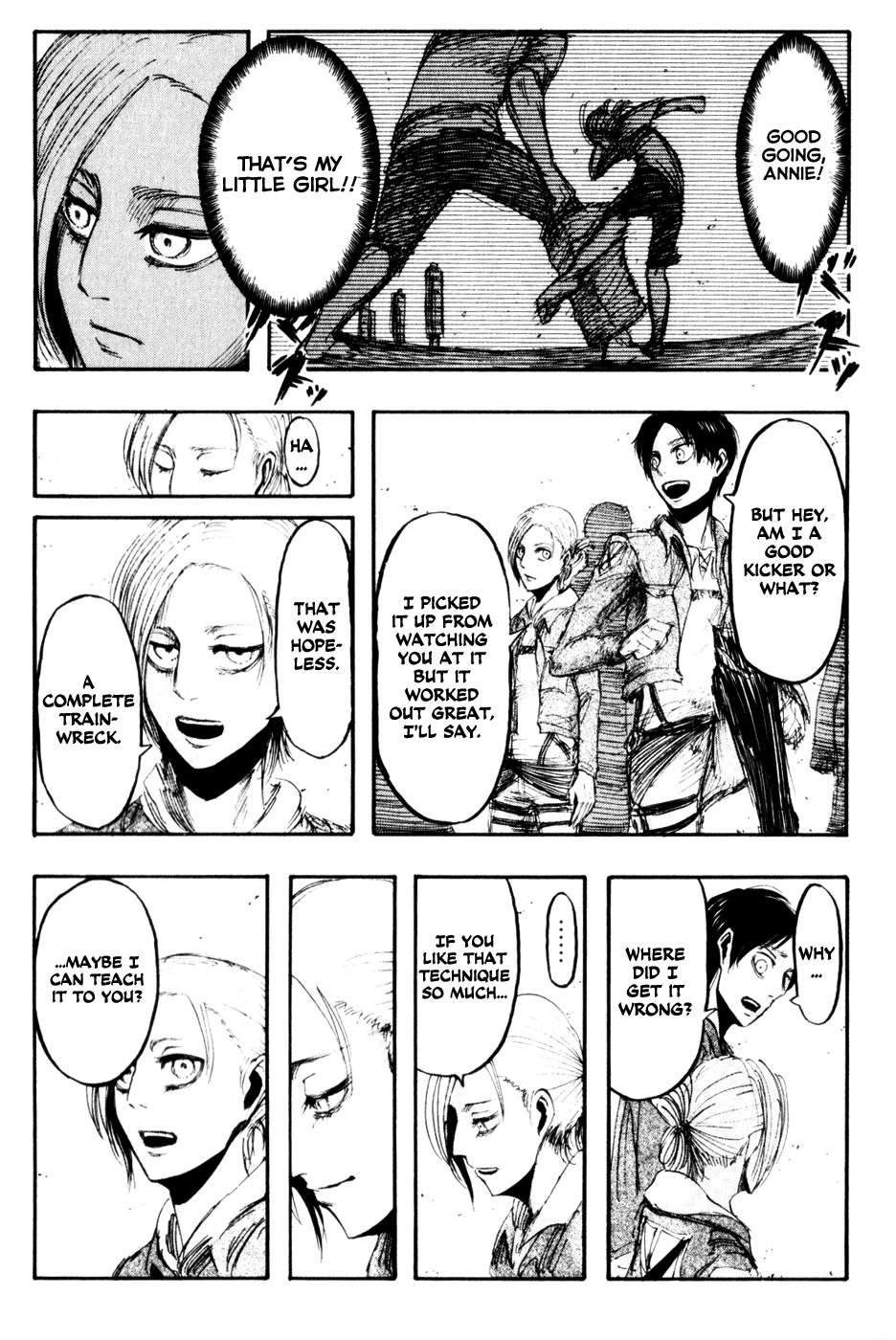 Attack on Titan manga, chapter 17, page 32 of 34