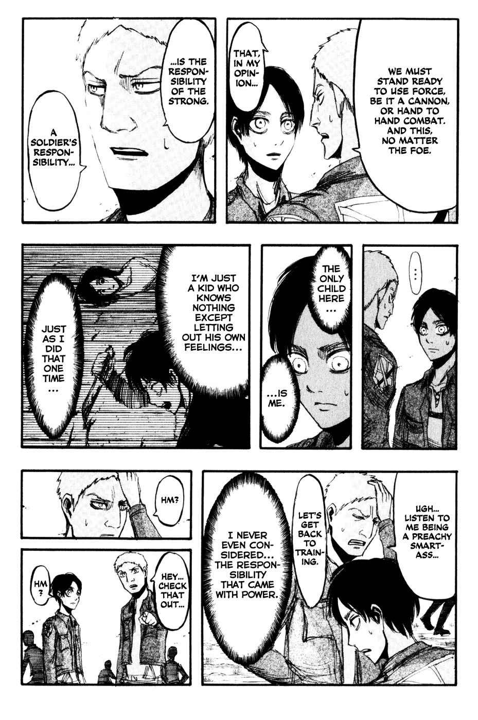 Attack on Titan manga, chapter 17, page 6 of 34