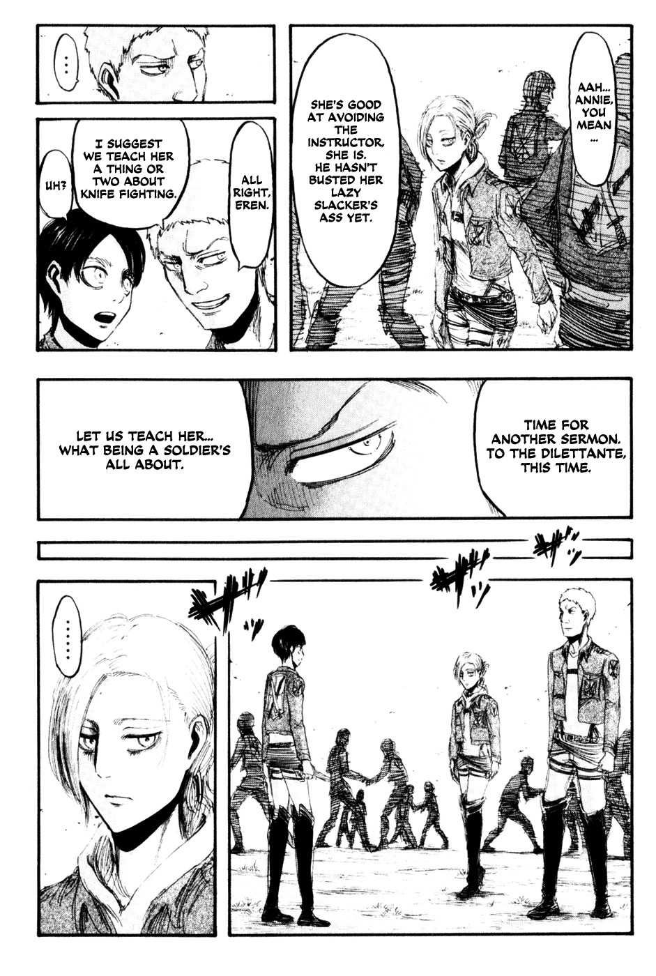 Attack on Titan manga, chapter 17, page 7 of 34