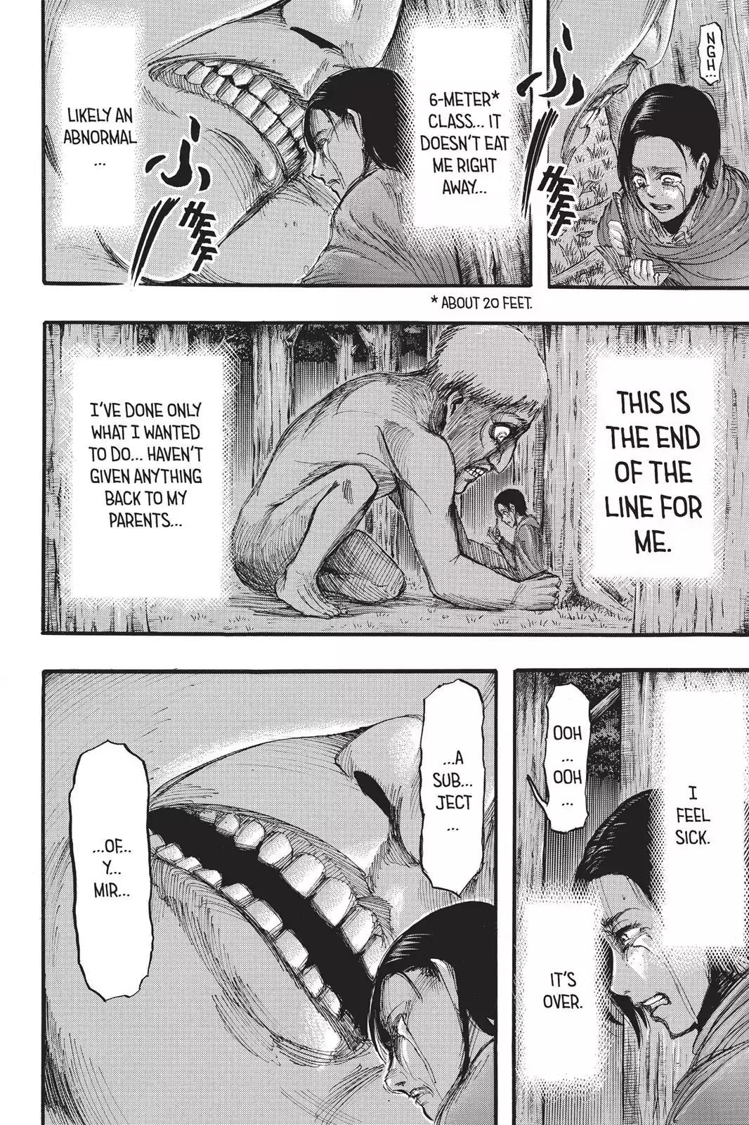 Attack on Titan Chapter 18.5 page 12 - Vol.5 Side Story: Ilse's Notebook