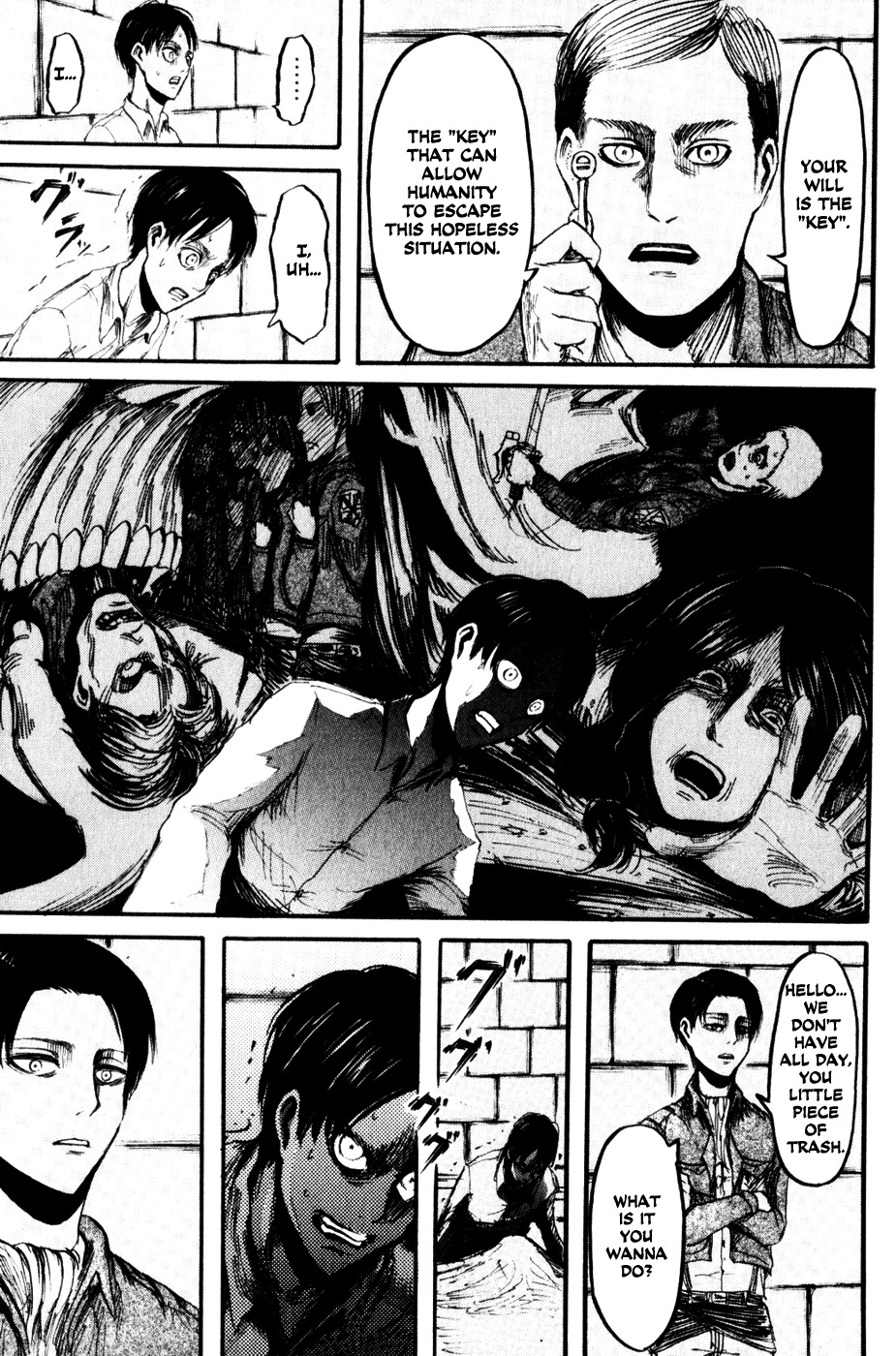 Attack on Titan Chapter 18 page 38 - Chapter 18: Episode 18