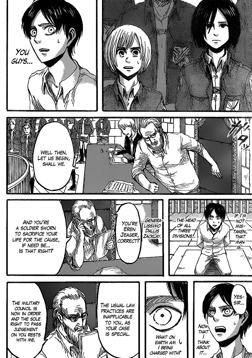 Attack on Titan manga, chapter 19, page 12 of 45