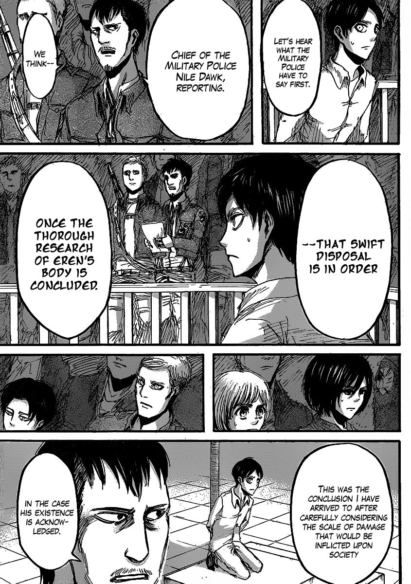 Attack on Titan manga, chapter 19, page 15 of 45