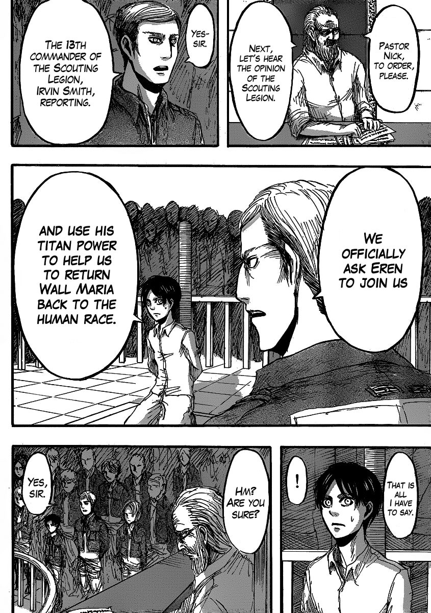 Attack on Titan manga, chapter 19, page 18 of 45