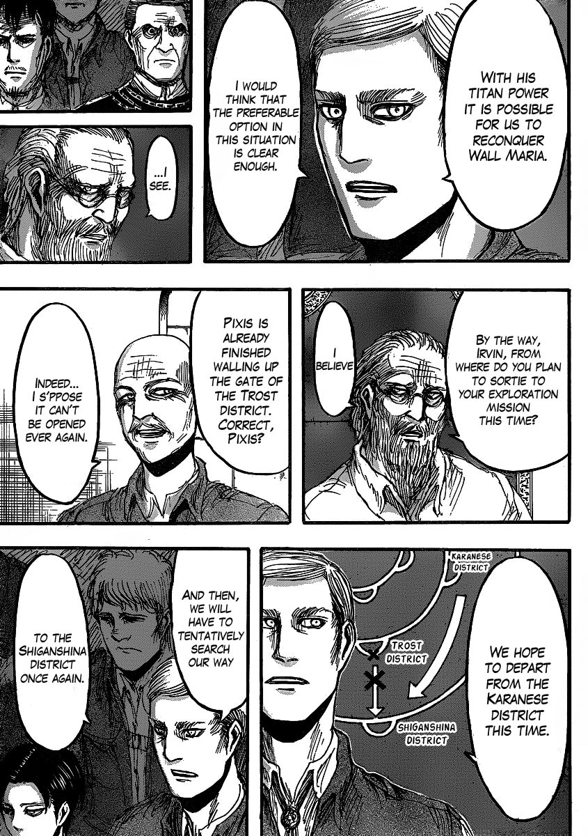 Attack on Titan manga, chapter 19, page 19 of 45