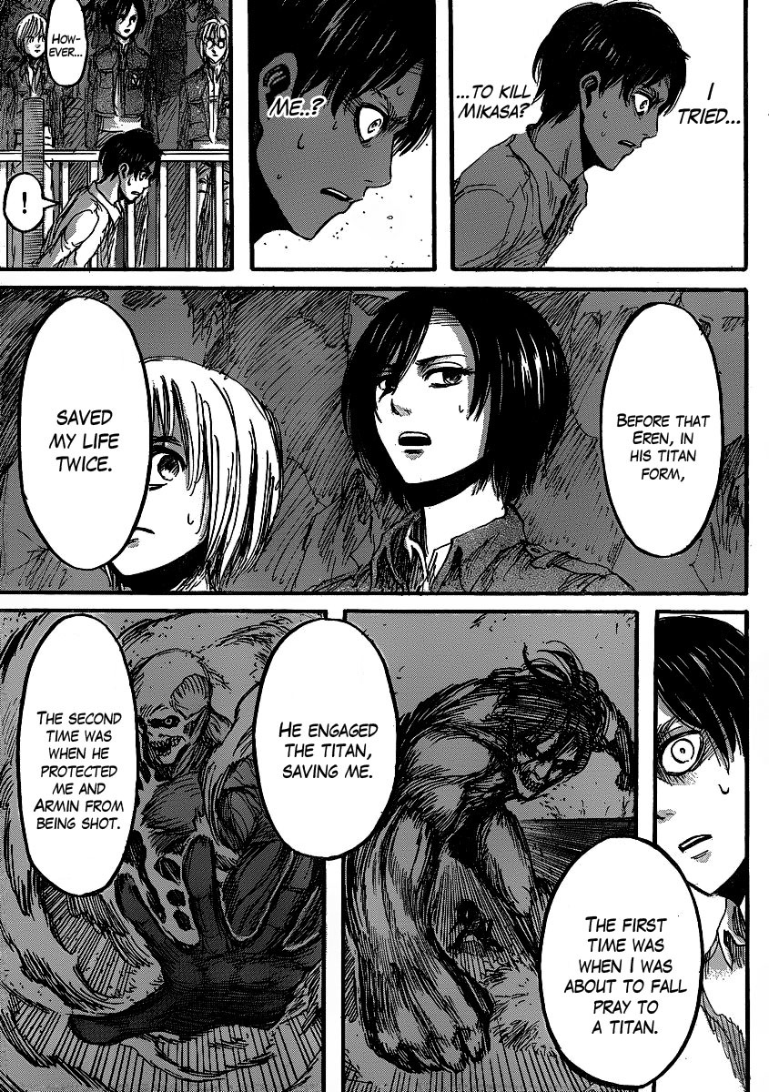 Attack on Titan manga, chapter 19, page 25 of 45