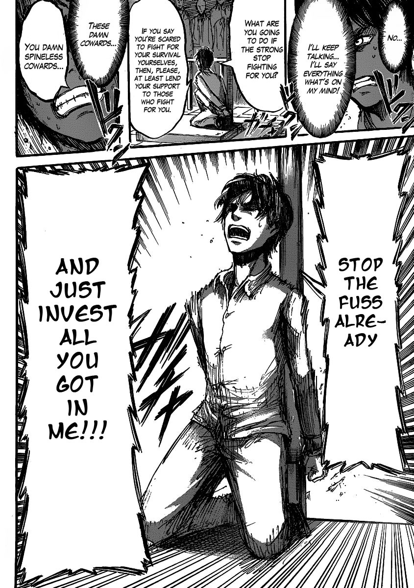 Attack on Titan manga, chapter 19, page 30 of 45
