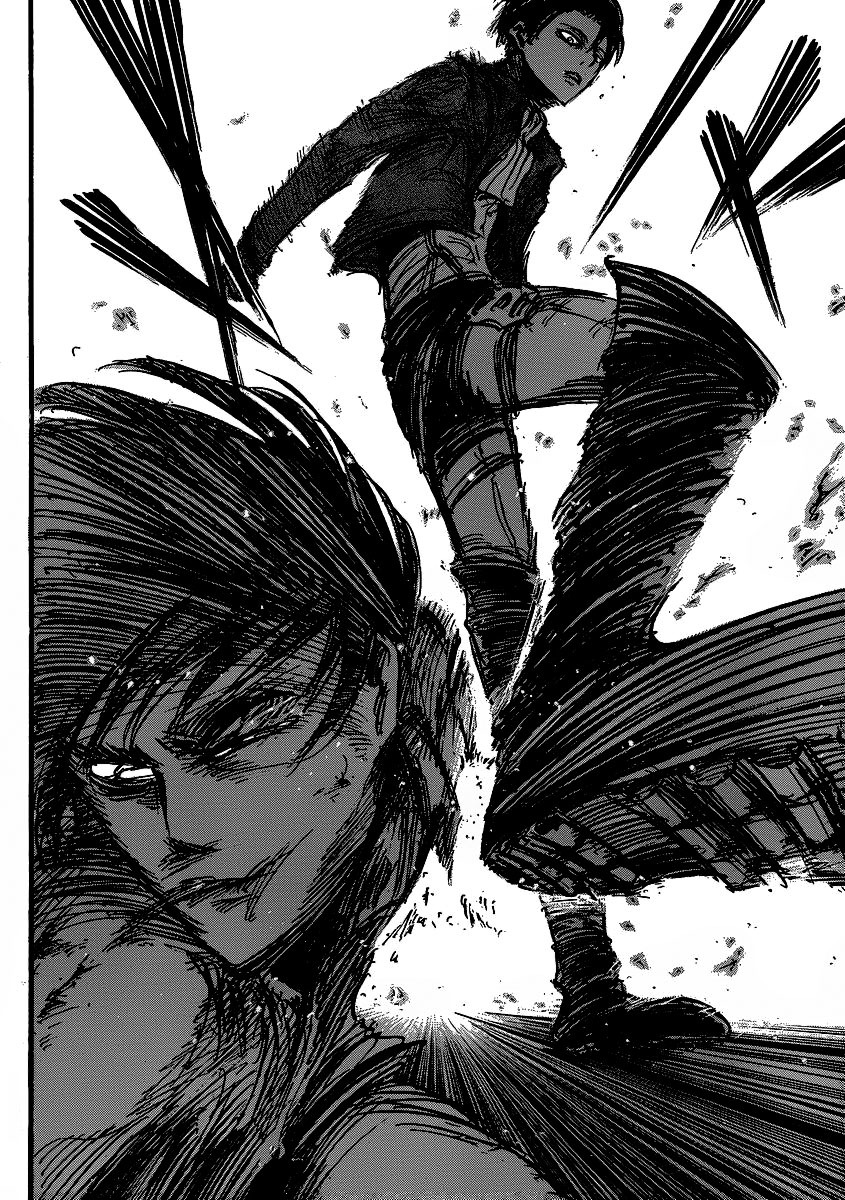 Attack on Titan manga, chapter 19, page 32 of 45