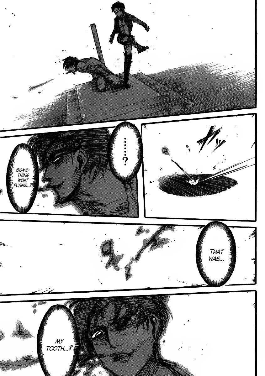 Attack on Titan manga, chapter 19, page 33 of 45