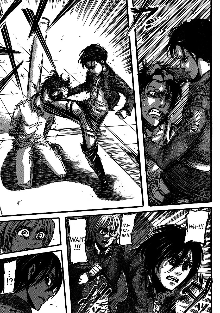 Attack on Titan manga, chapter 19, page 35 of 45