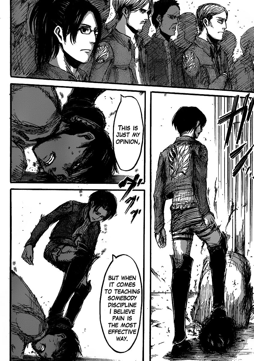 Attack on Titan manga, chapter 19, page 36 of 45