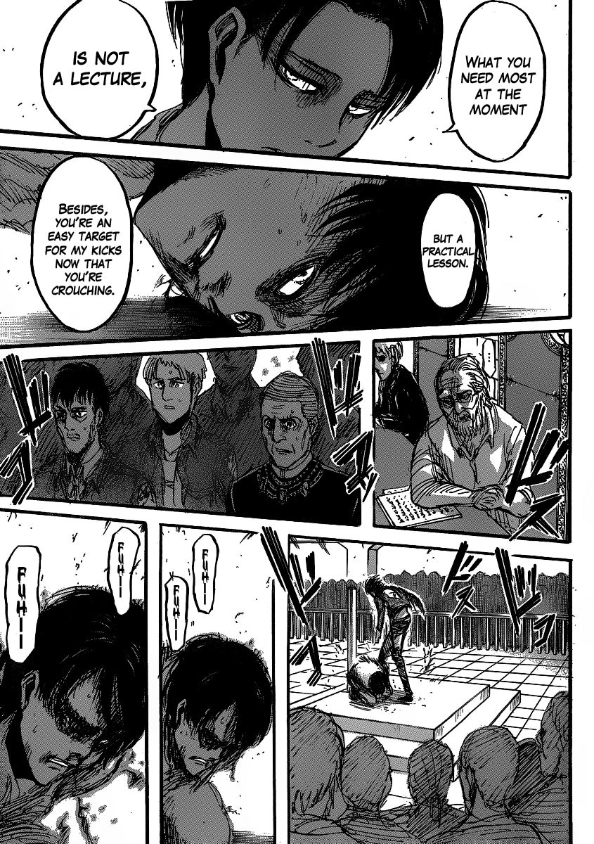 Attack on Titan manga, chapter 19, page 37 of 45