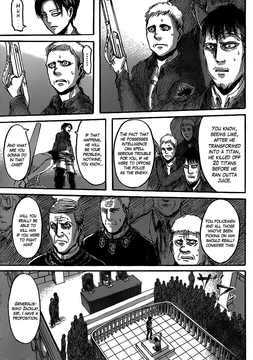 Attack on Titan manga, chapter 19, page 39 of 45