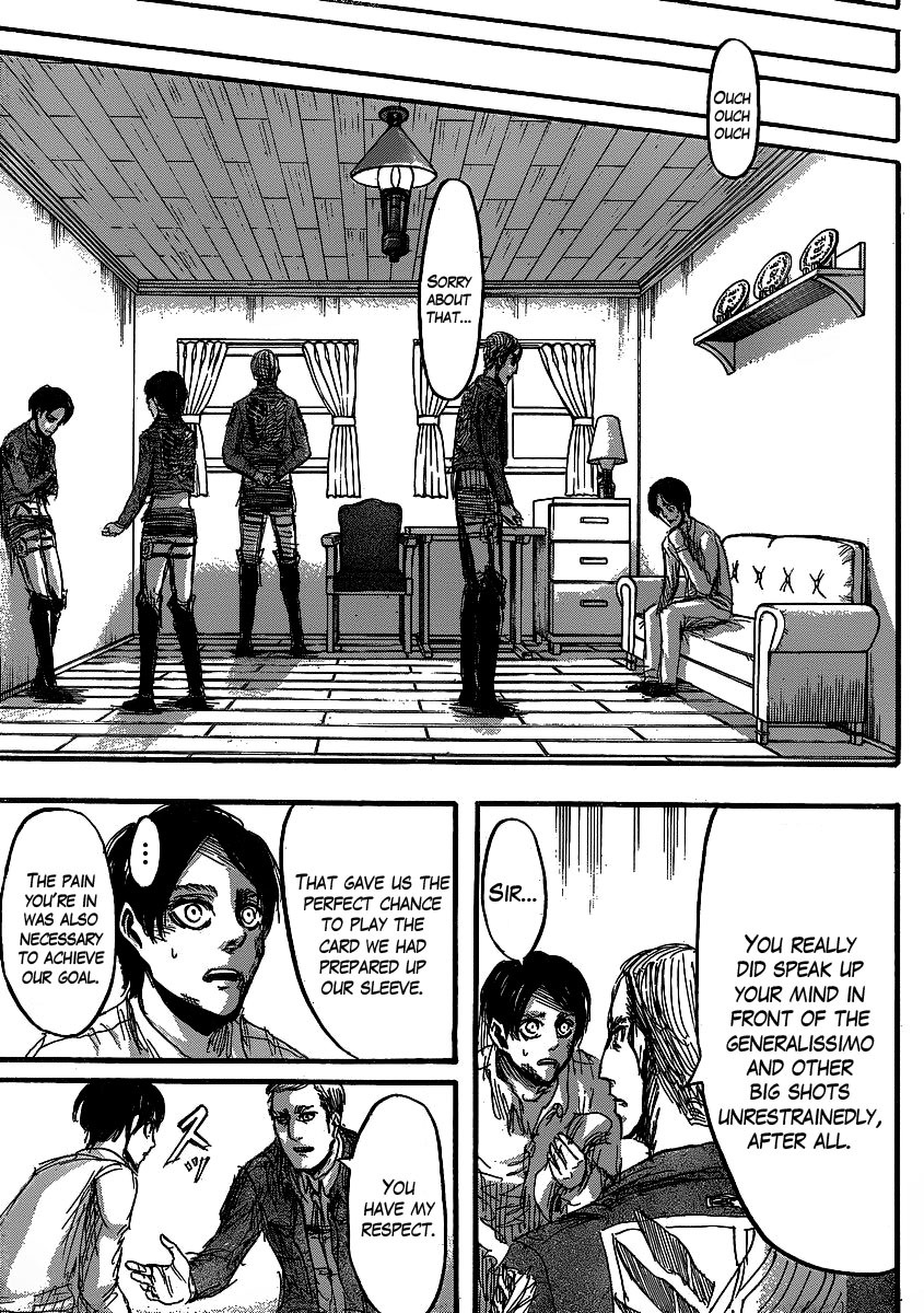 Attack on Titan manga, chapter 19, page 43 of 45