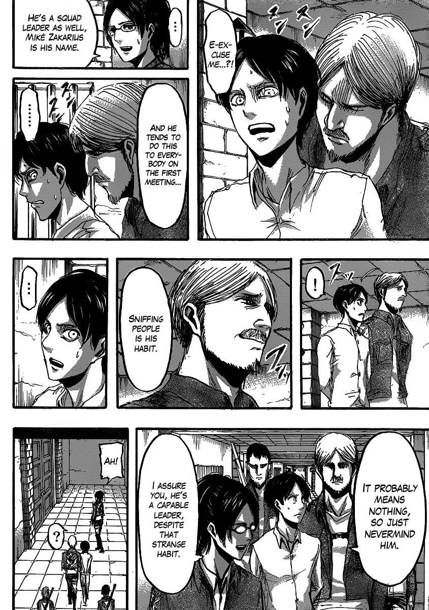 Attack on Titan manga, chapter 19, page 8 of 45