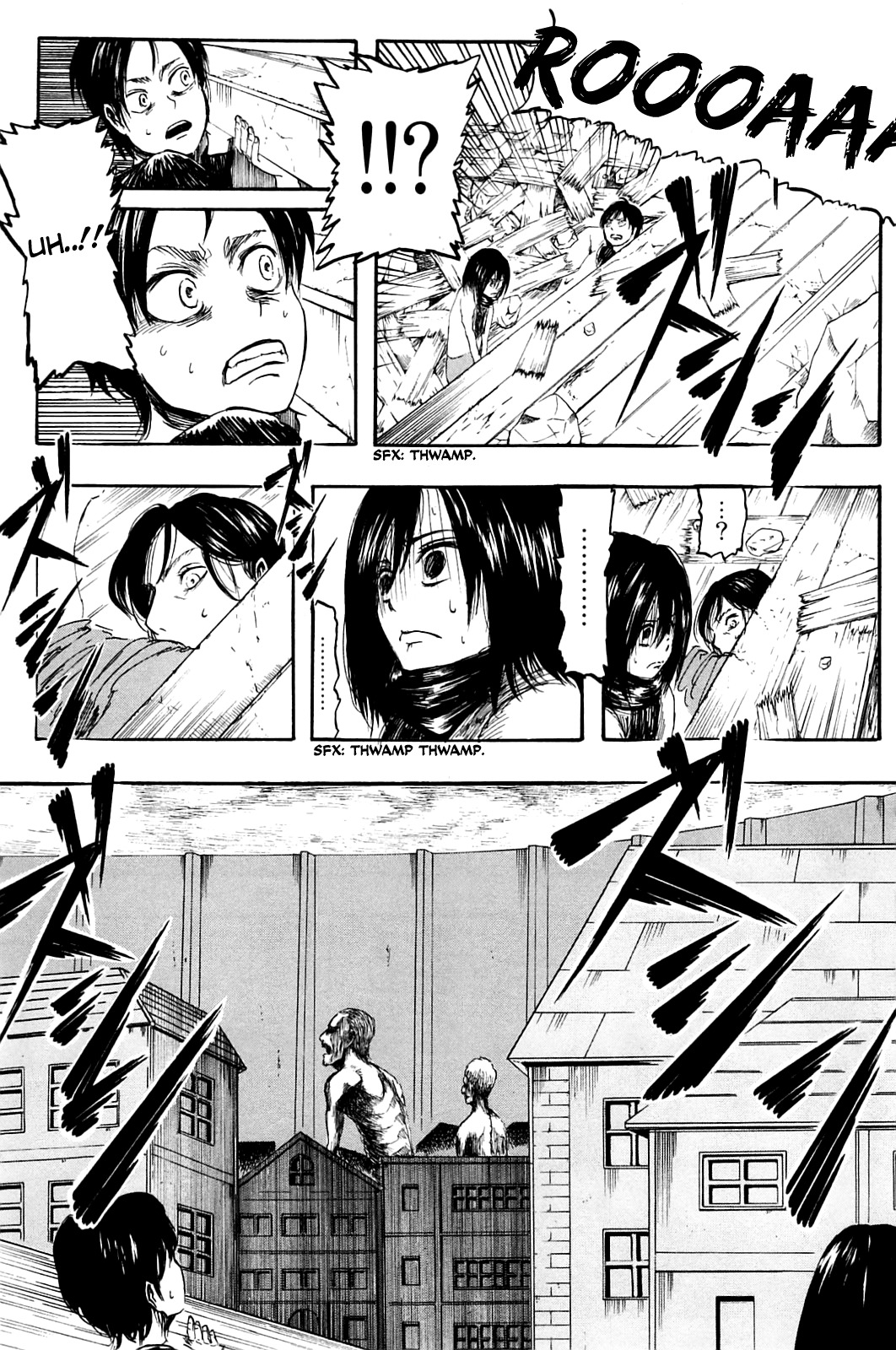 Attack on Titan manga, chapter 2, page 11 of 40
