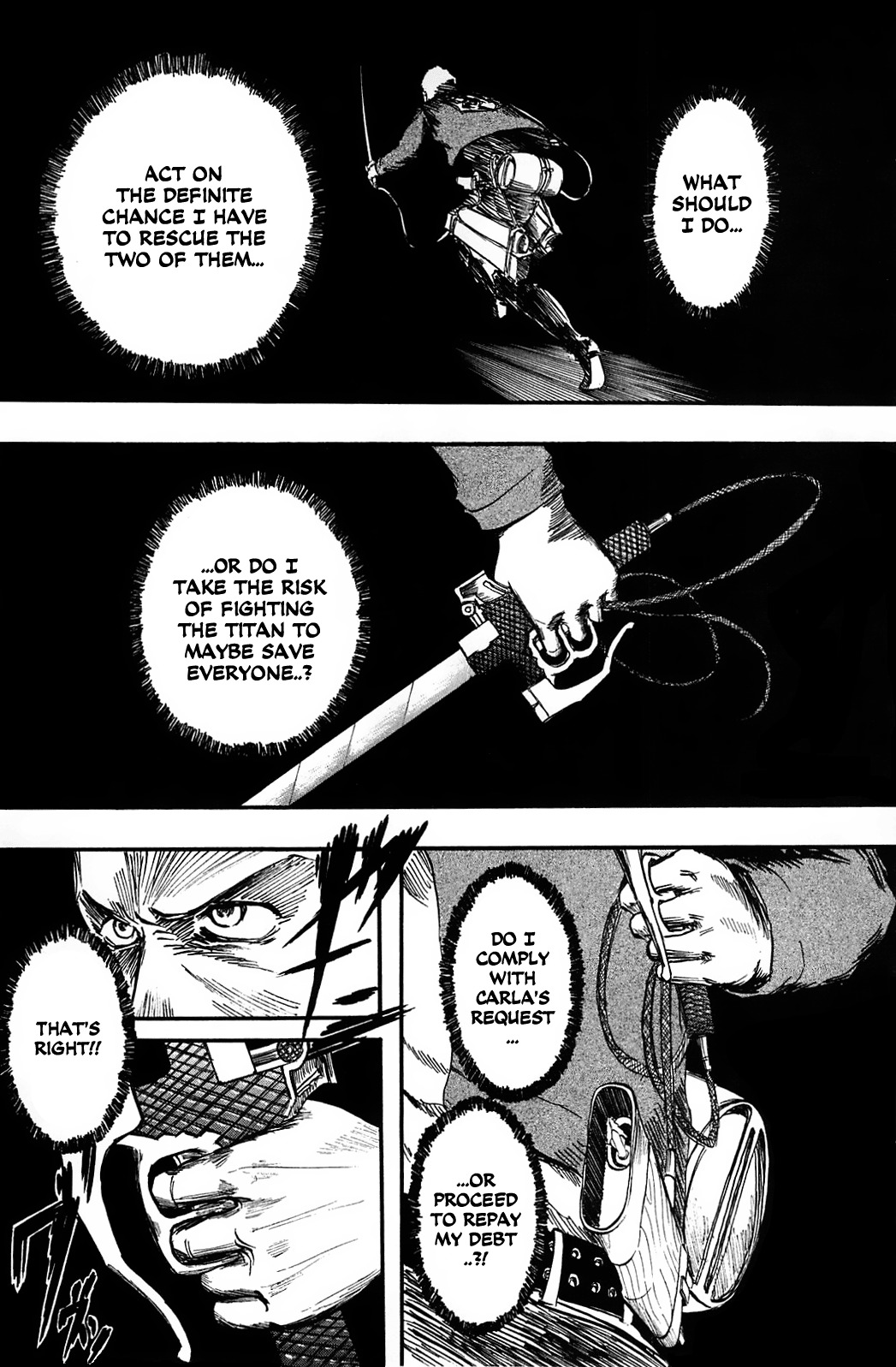 Attack on Titan manga, chapter 2, page 17 of 40