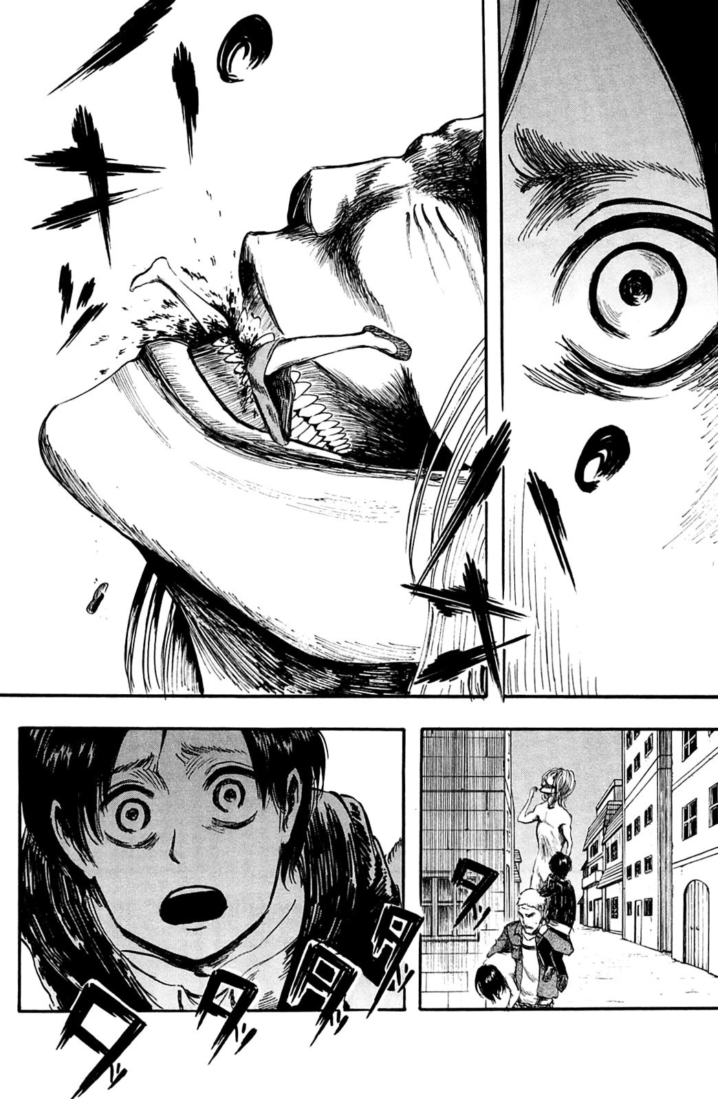 Attack on Titan manga, chapter 2, page 22 of 40