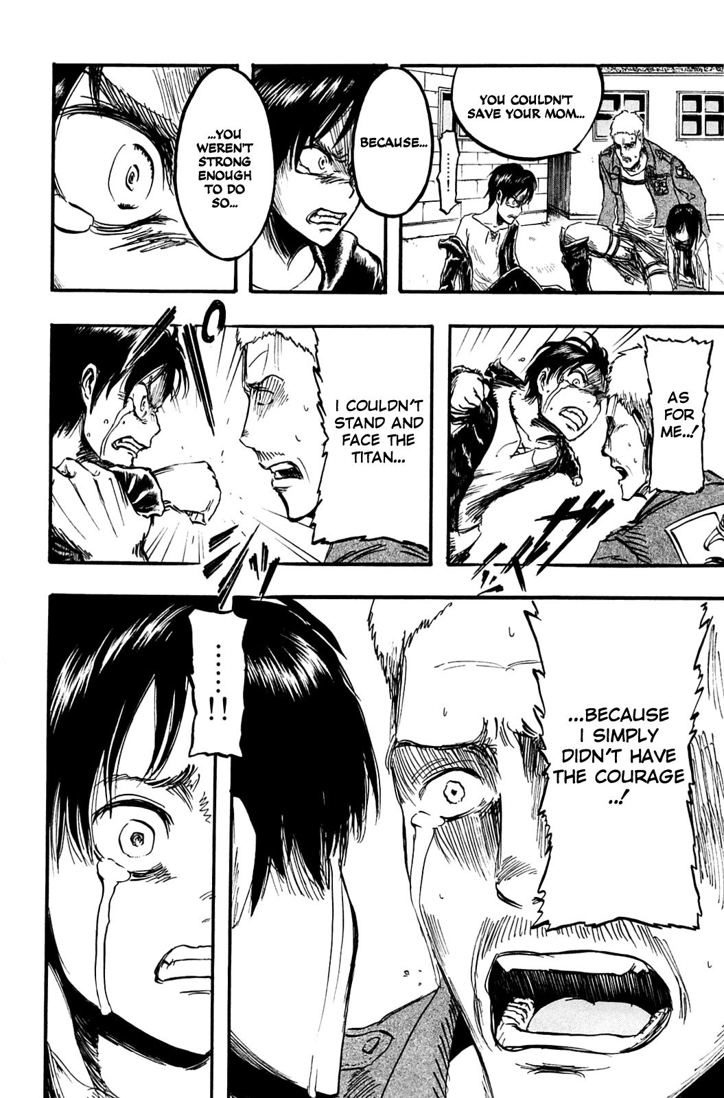 Attack on Titan manga, chapter 2, page 24 of 40
