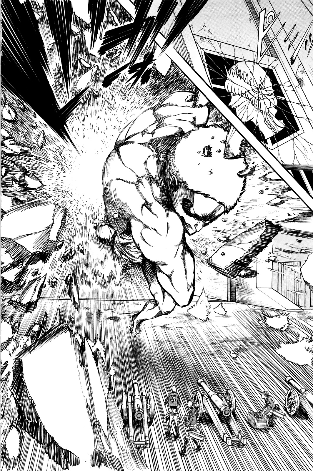 Attack on Titan manga, chapter 2, page 28 of 40
