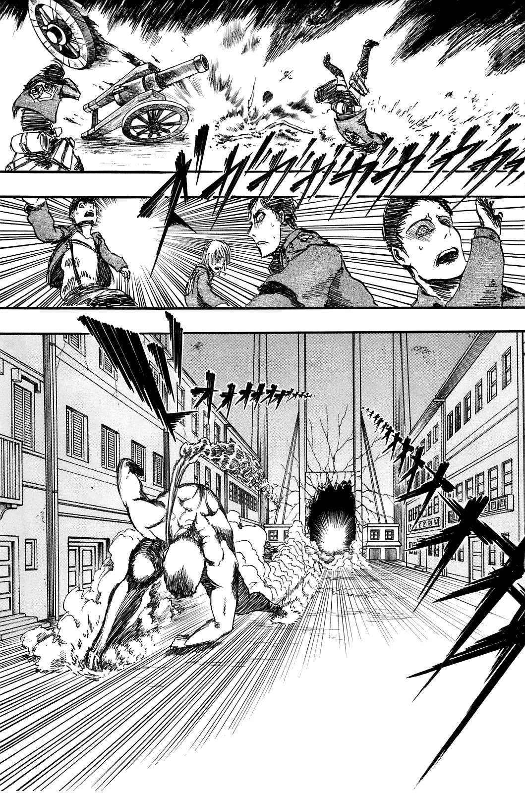 Attack on Titan manga, chapter 2, page 29 of 40