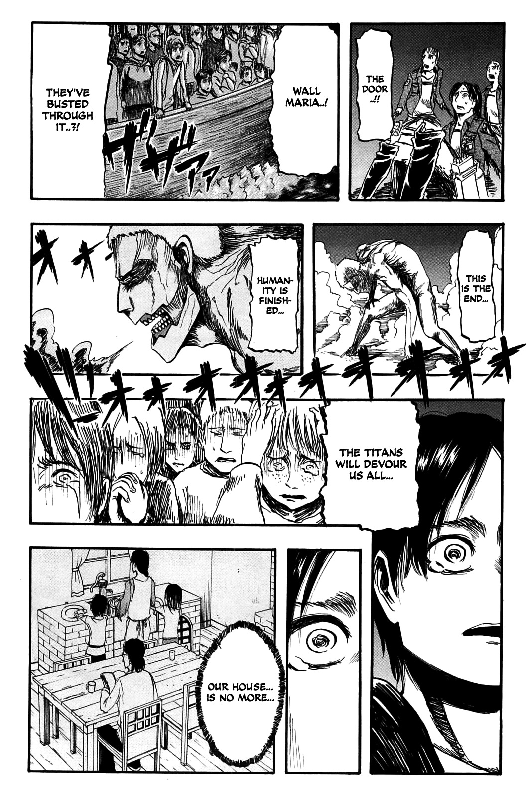 Attack on Titan manga, chapter 2, page 30 of 40