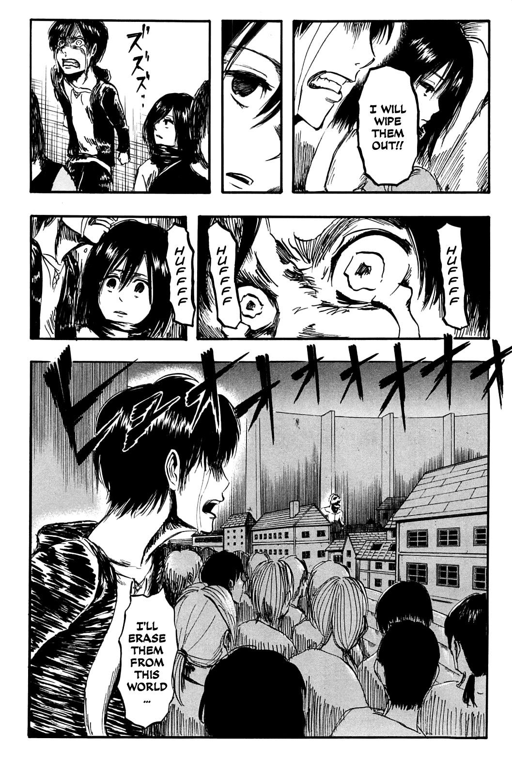 Attack on Titan manga, chapter 2, page 32 of 40