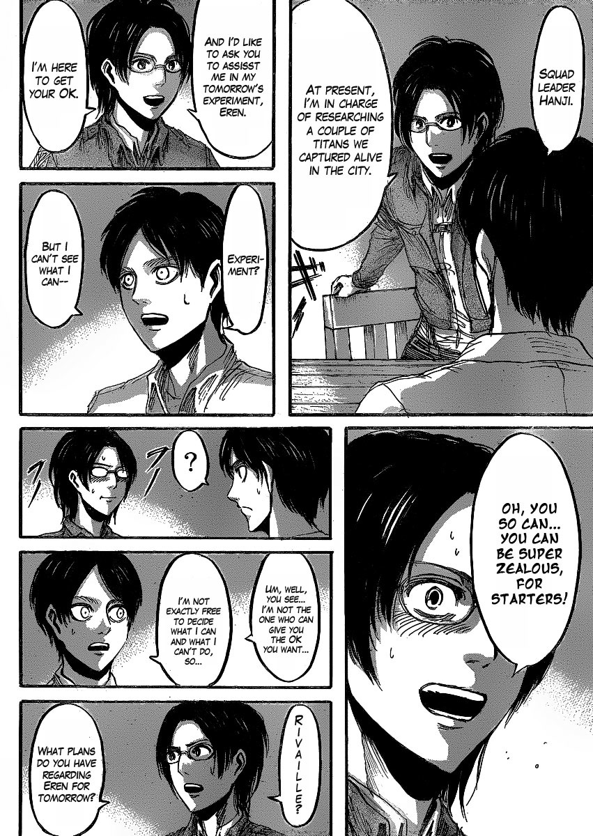 Attack on Titan manga, chapter 20, page 13 of 32