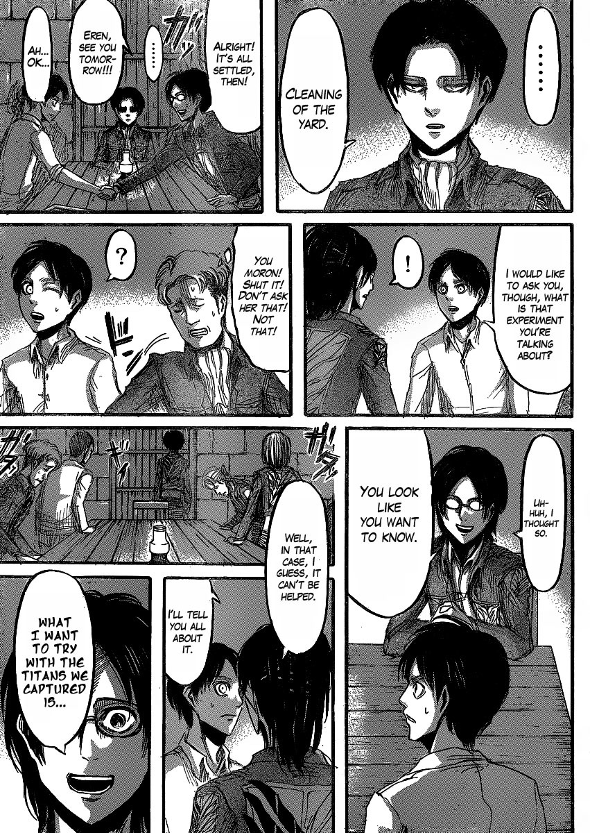 Attack on Titan manga, chapter 20, page 14 of 32