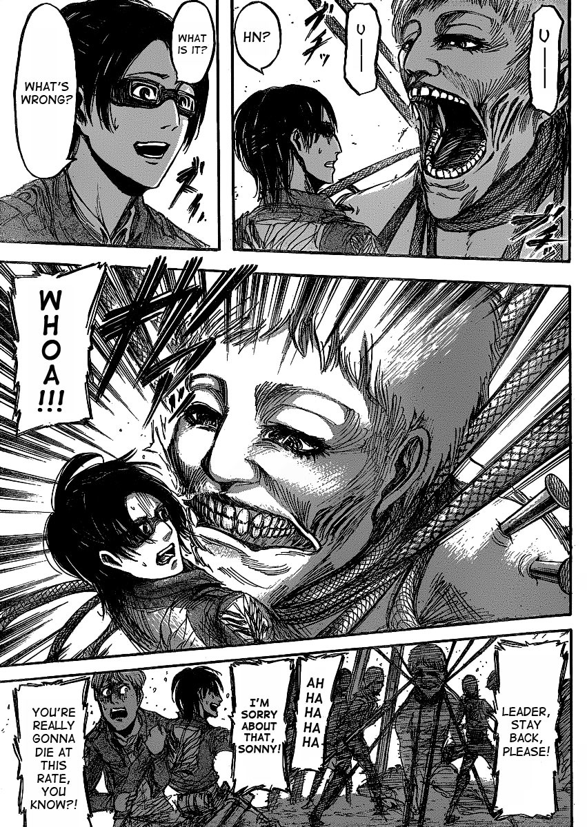 Attack on Titan manga, chapter 20, page 22 of 32