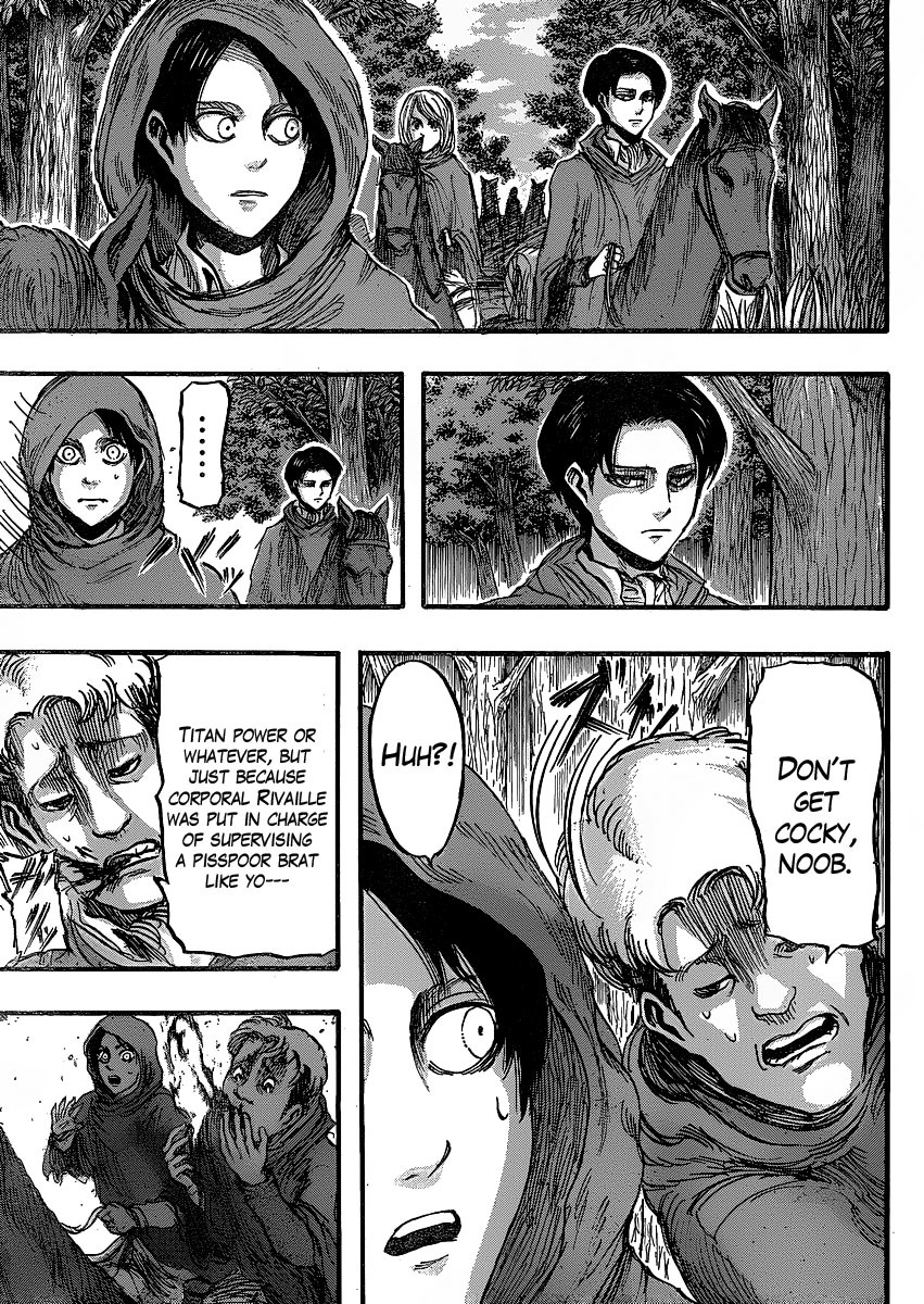 Attack on Titan manga, chapter 20, page 4 of 32