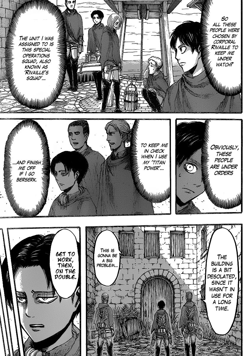 Attack on Titan manga, chapter 20, page 6 of 32