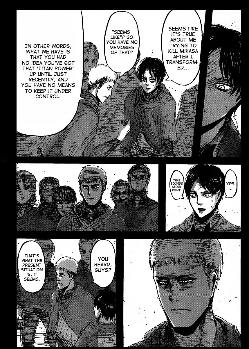 Attack on Titan manga, chapter 22, page 10 of 45