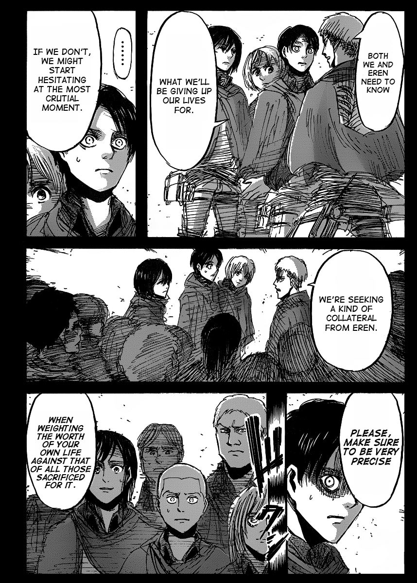 Attack on Titan manga, chapter 22, page 12 of 45