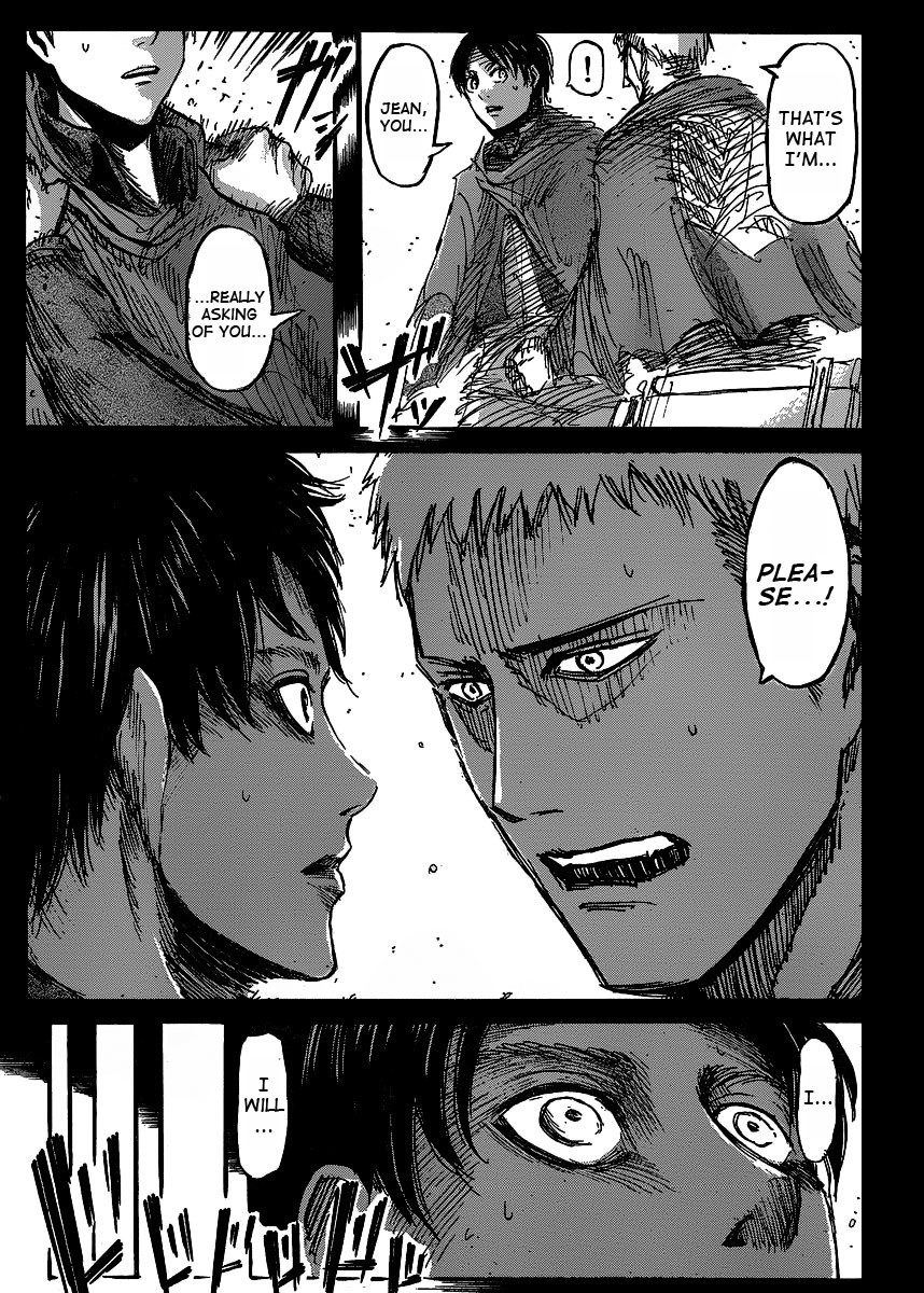 Attack on Titan manga, chapter 22, page 13 of 45