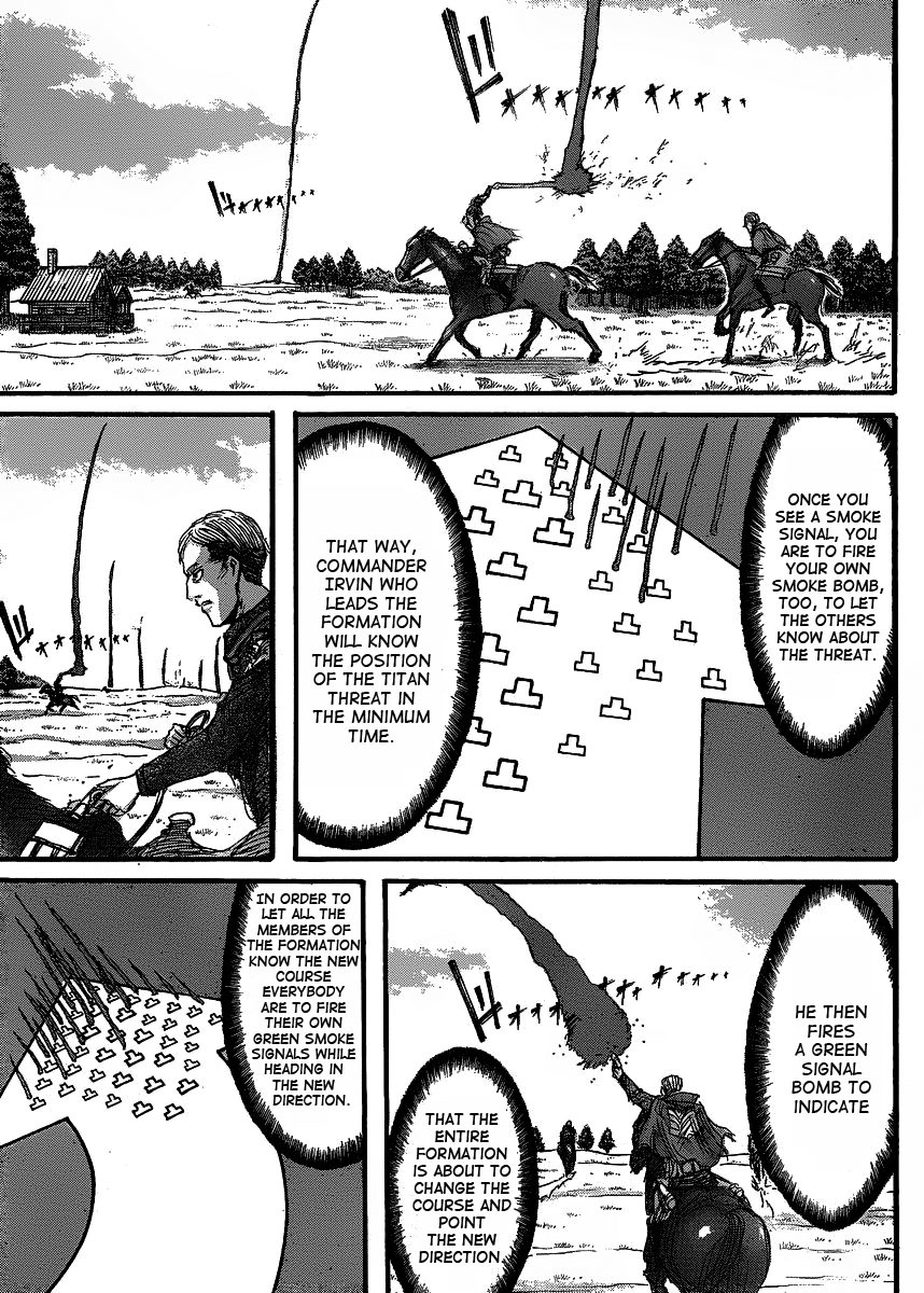 Attack on Titan manga, chapter 22, page 20 of 45