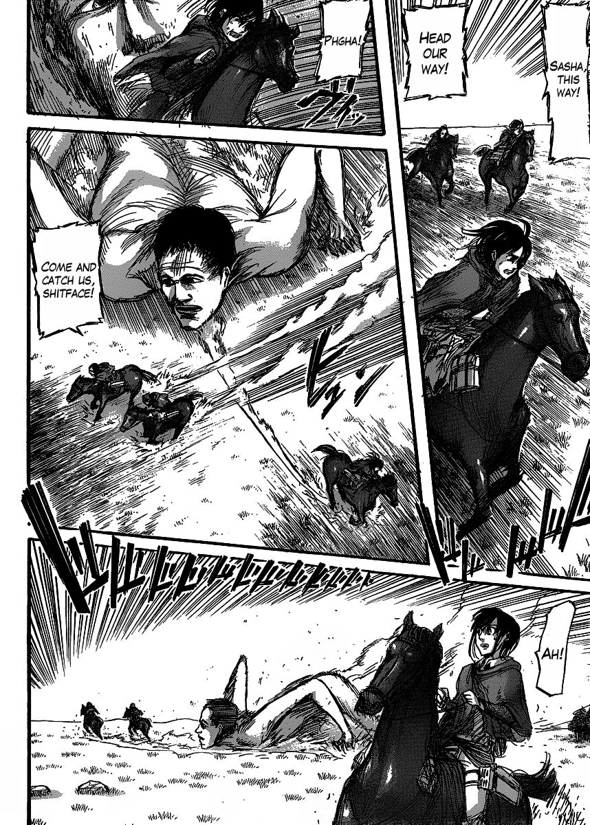 Attack on Titan manga, chapter 22, page 23 of 45