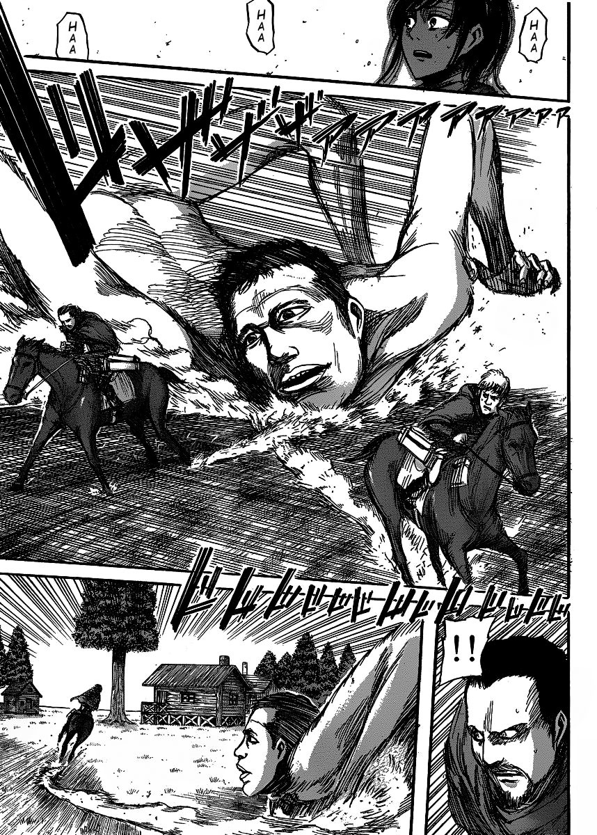 Attack on Titan manga, chapter 22, page 24 of 45